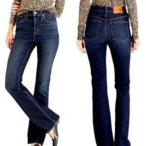 J. Crew Curvy Full Length Demi Boot Cut Jean Size 26T